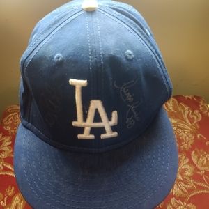 Autographed Dodgers Baseball Cap